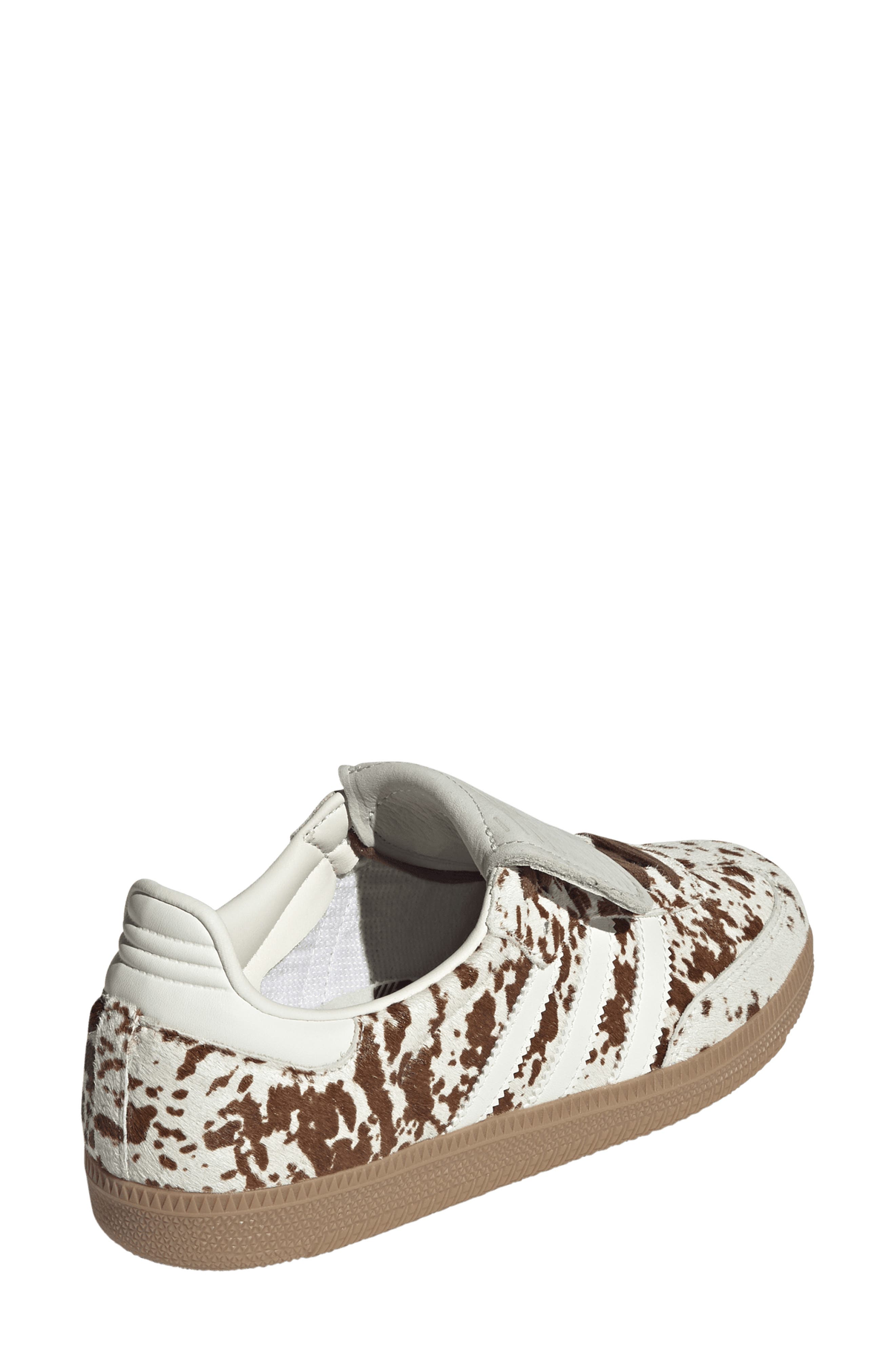 adidas Samba LT Genuine Calf Hair Sneaker, Alternate, color, Off White/ Lucid Pink/ Gum