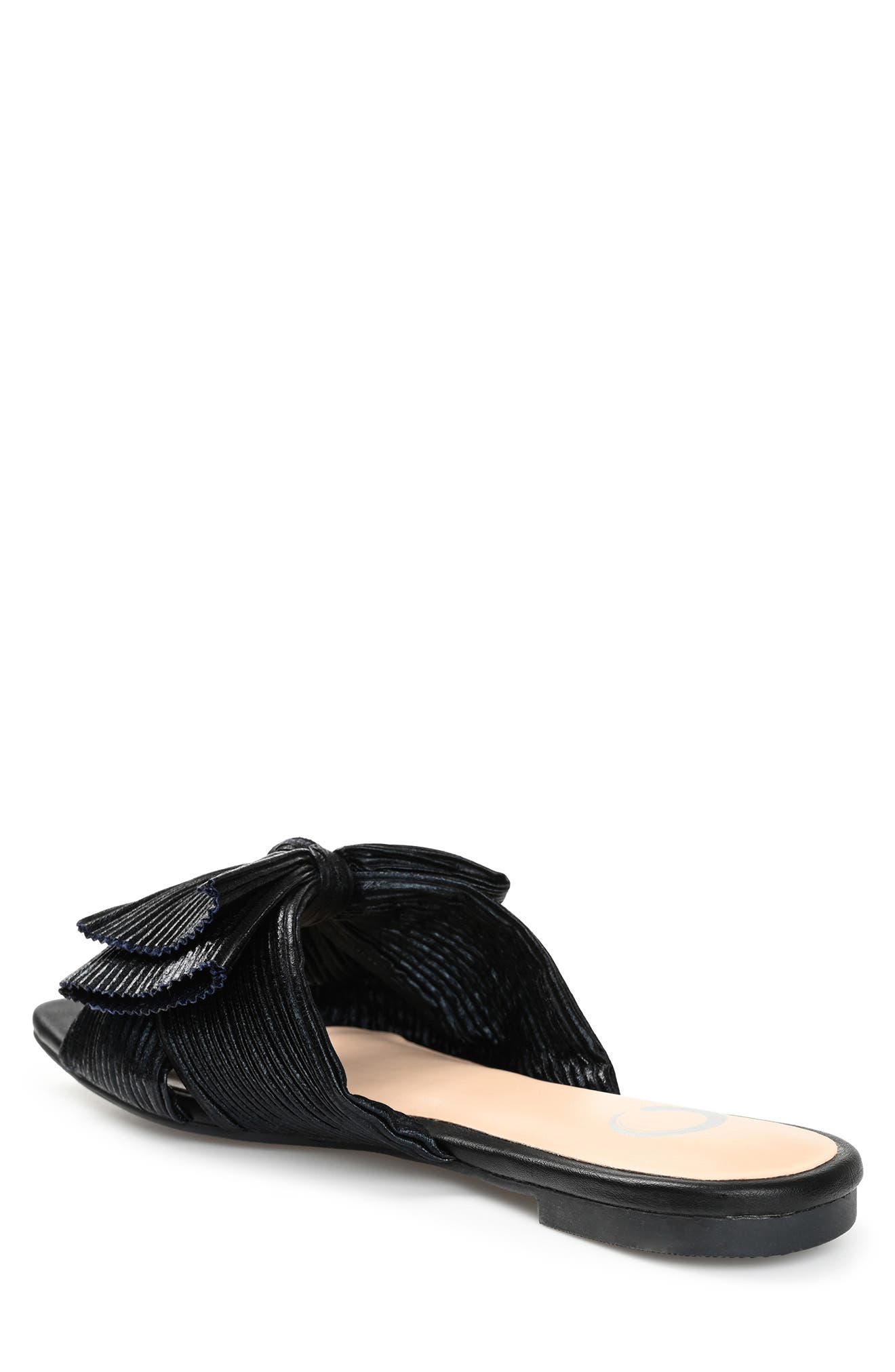 Journee Collection Serlina Sandal, Alternate, color, Black