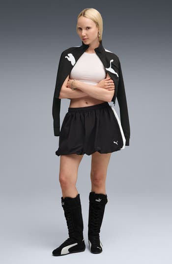 T7 Bubble Hem Skirt