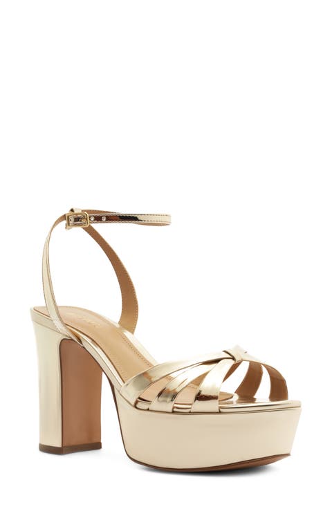 Veronica Ankle Strap Platform Sandal (Women)