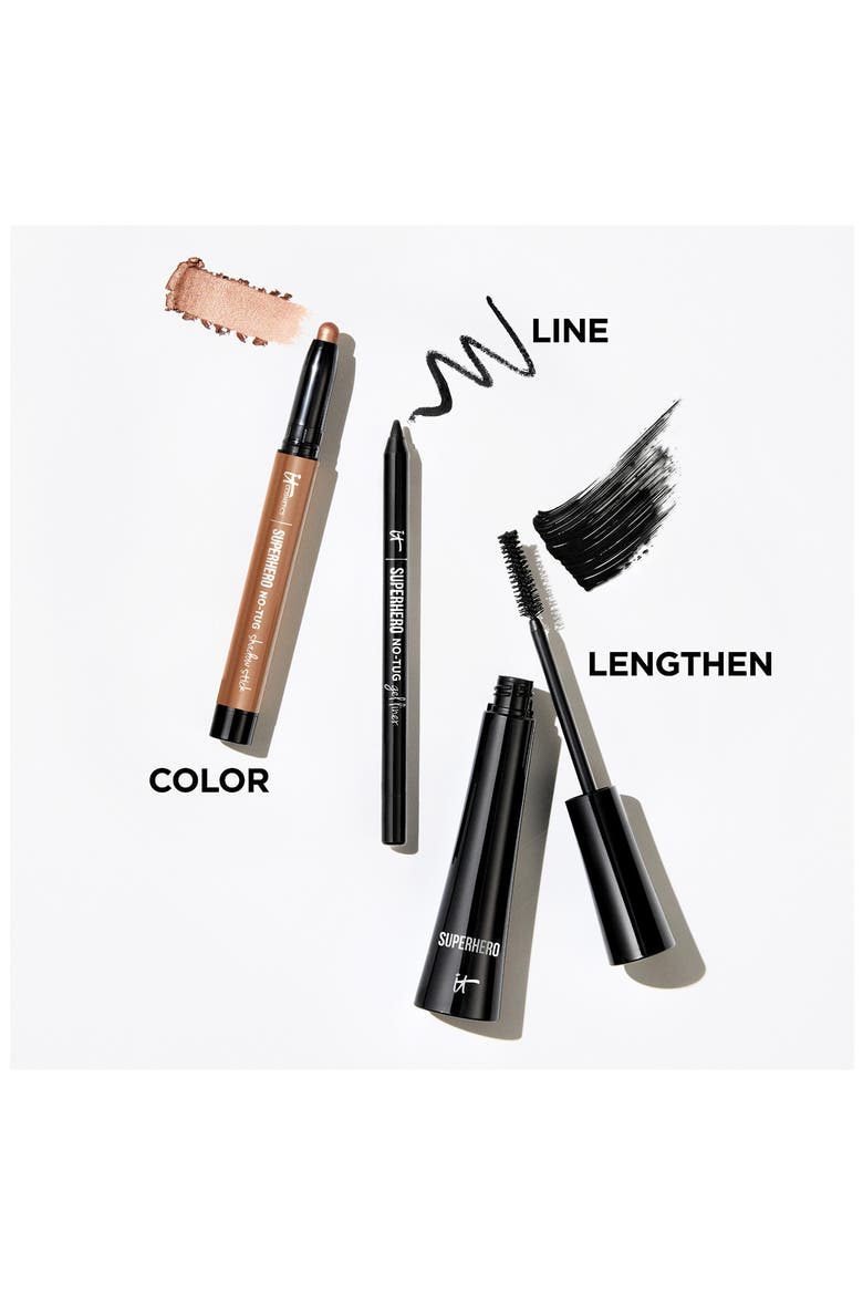 Superhero Elastic Stretch Volumizing Mascara, Alternate, color, BROWN