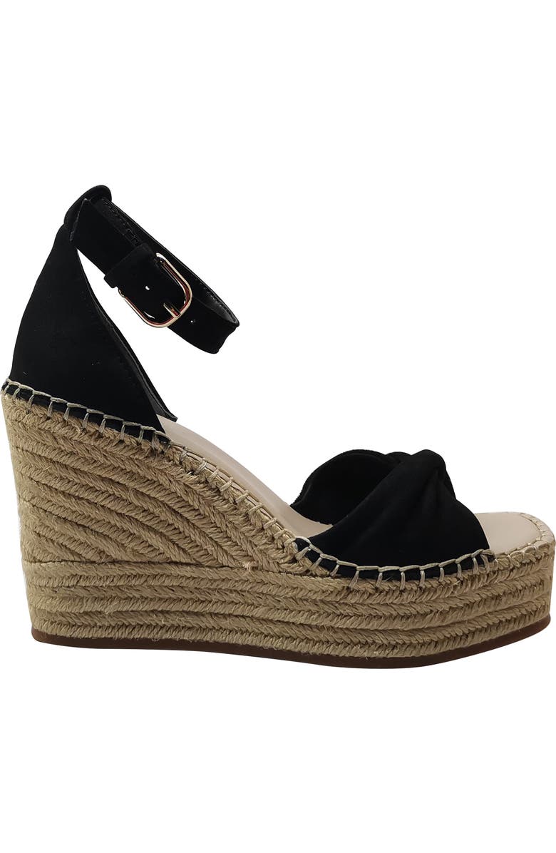 Kenneth Cole Sol Ankle Strap Espadrille Platform Wedge Sandal, Alternate, color,