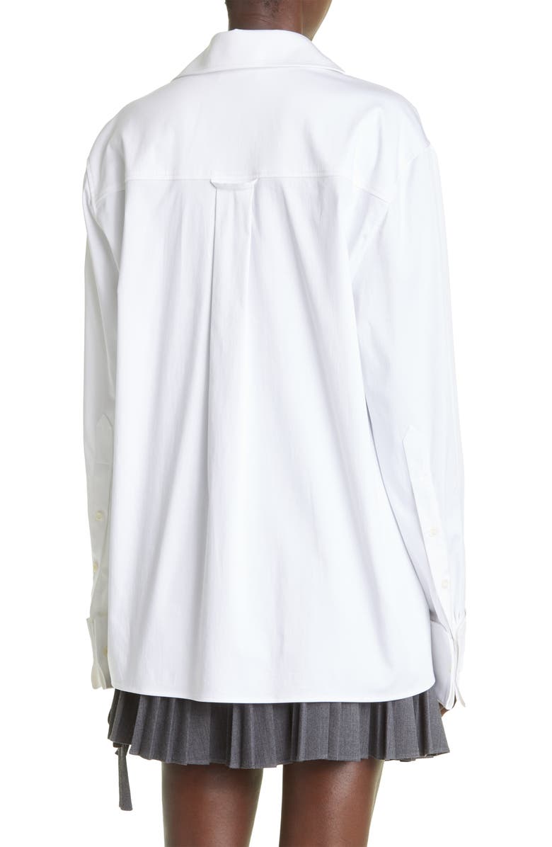 Altuzarra Deka Stretch Poplin Shirt, Alternate, color,