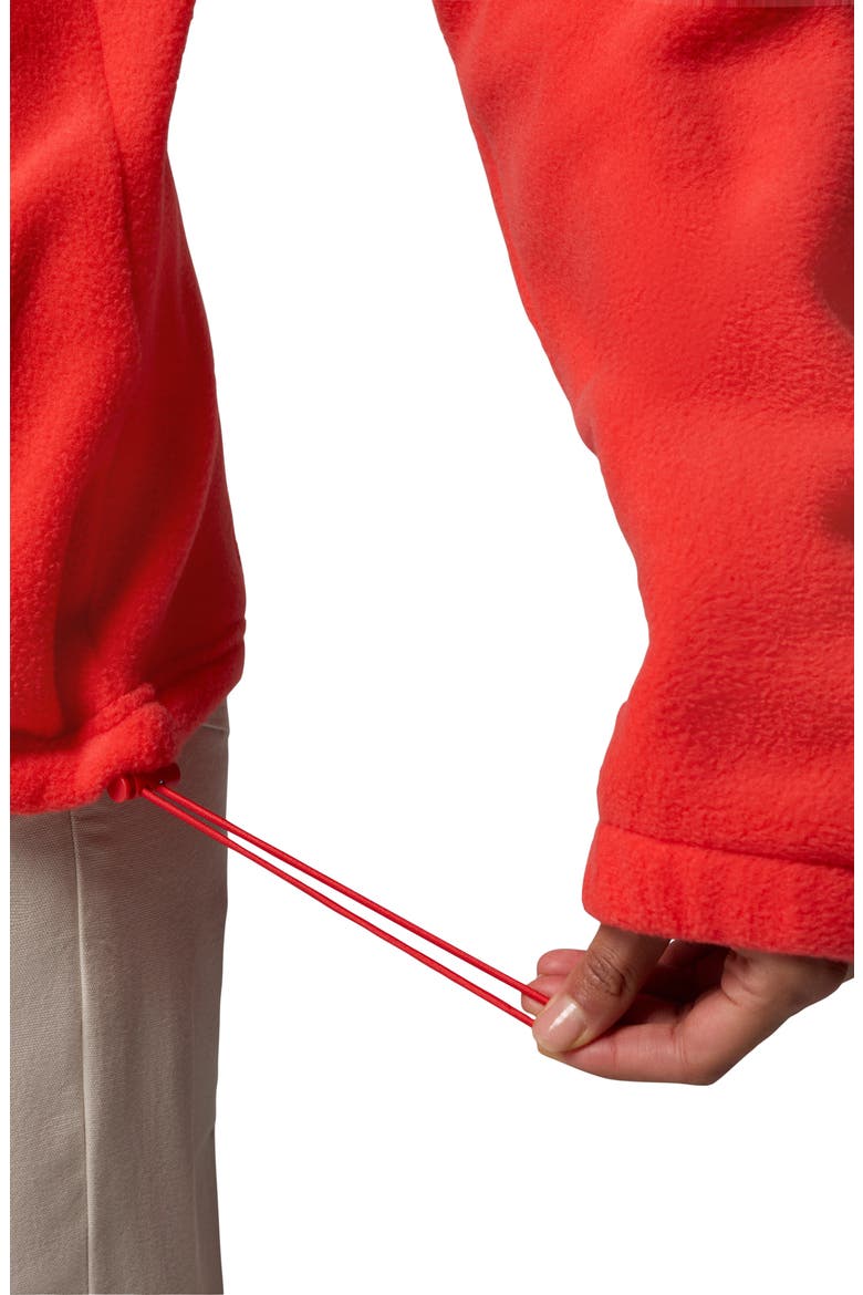 Benton Springs Fleece Jacket, Alternate, color, POPPY RED