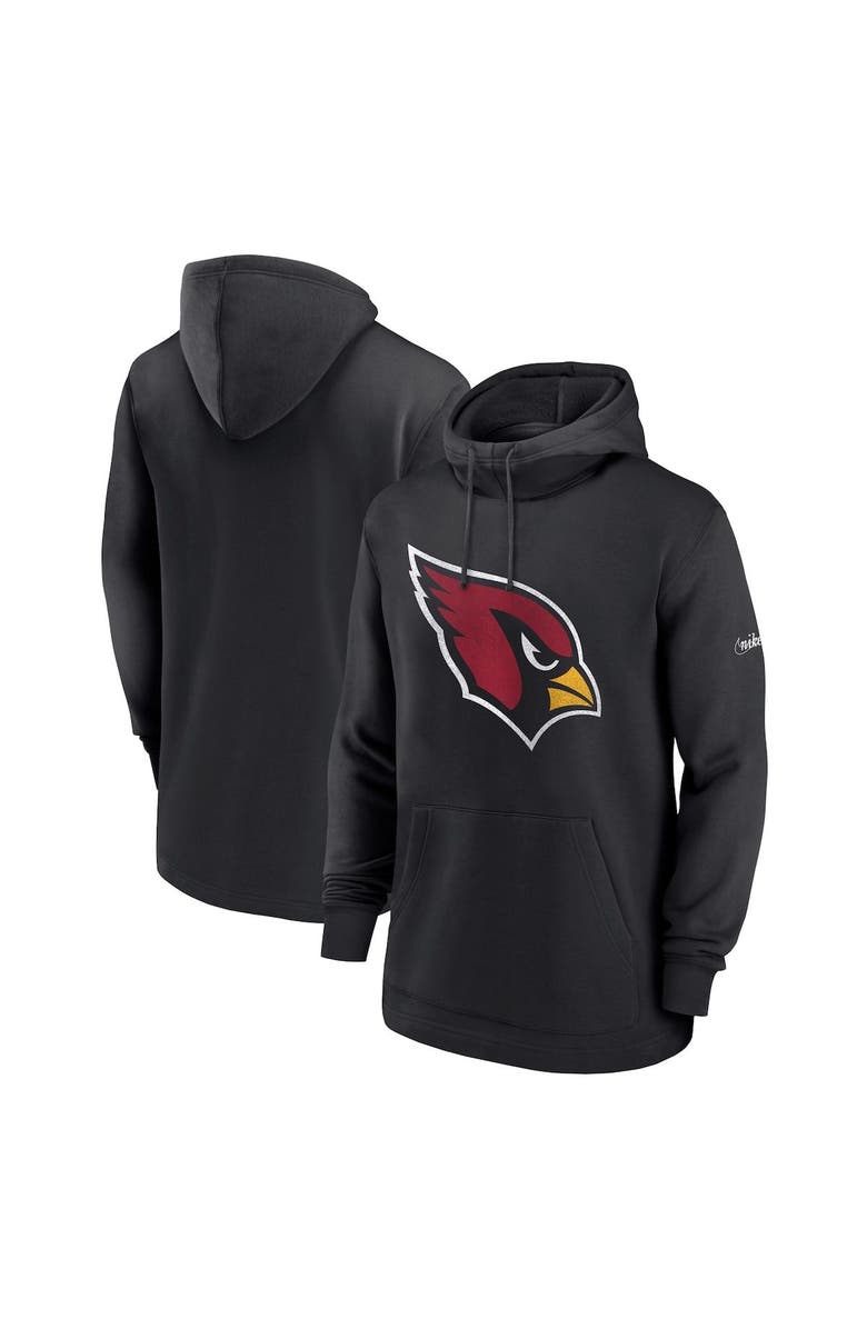 Nike Men's Nike Black Arizona Cardinals Classic Pullover Hoodie, Main, color,