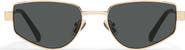 QUAY Hit Single 54mm Cat Eye Sunglasses