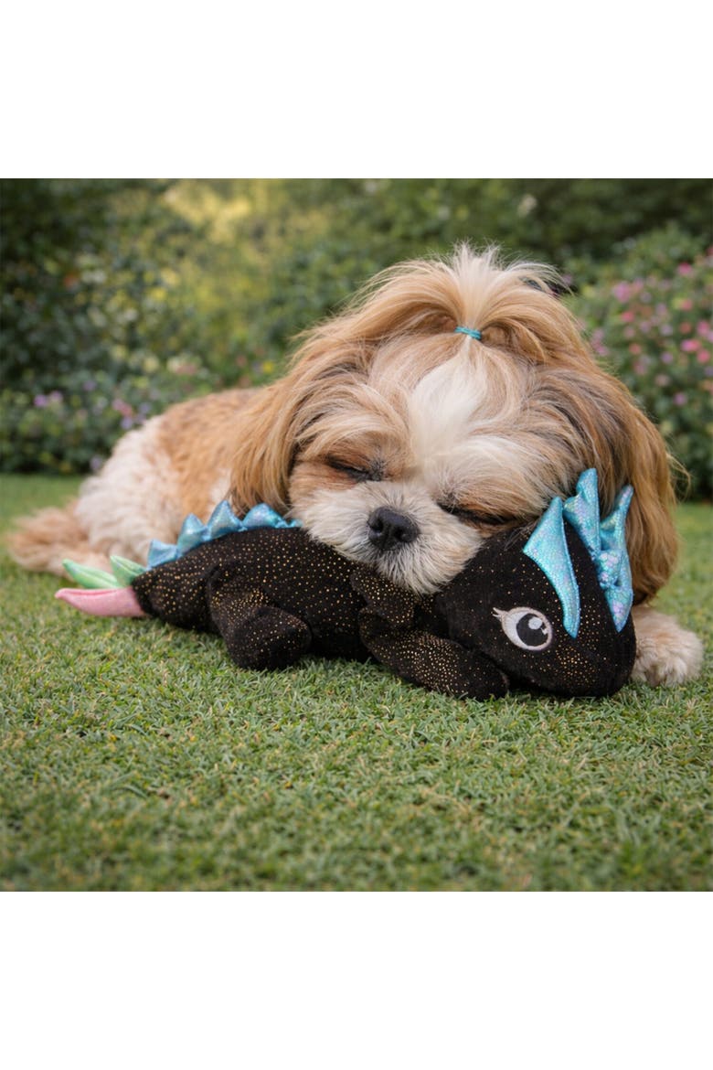Plush Dog Toy, Alternate, color, Multicolored