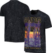 THE WILD COLLECTIVE Unisex The Wild Collective Black/Purple Phoenix Suns Band T-Shirt