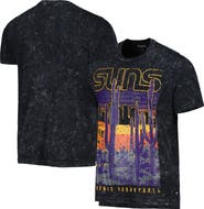 THE WILD COLLECTIVE Unisex The Wild Collective Black/Purple Phoenix Suns Band T-Shirt
