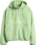 Billionaire Boys Club BB Windrunner Hooded Fleece Quarter Zip Pullover