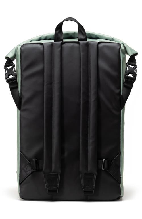 Herschel Supply Co . Roll Top Backpack In Green