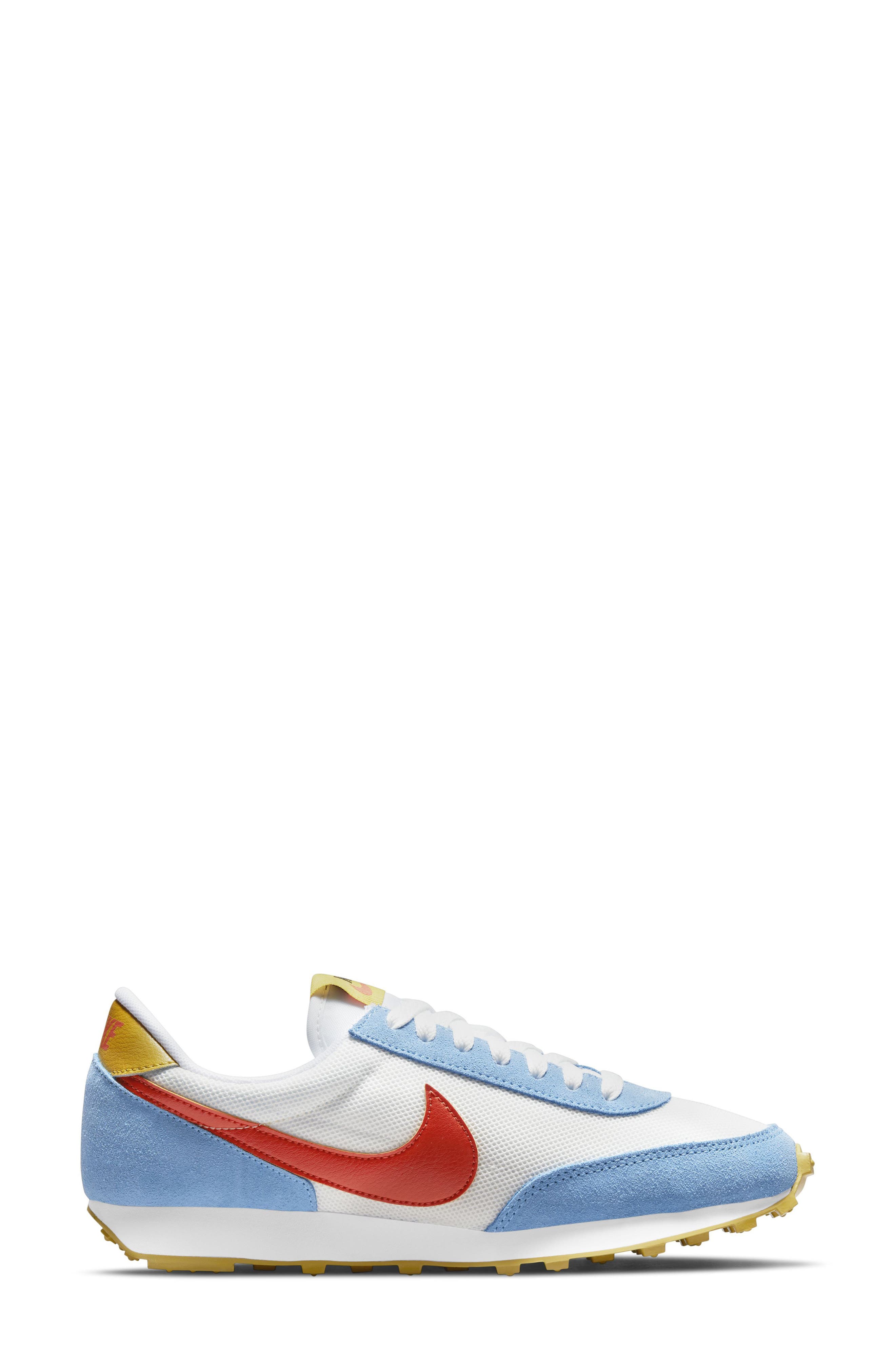 Daybreak Sneaker, Alternate, color, UNIVERSITY BLUE/ ORANGE/ WHITE