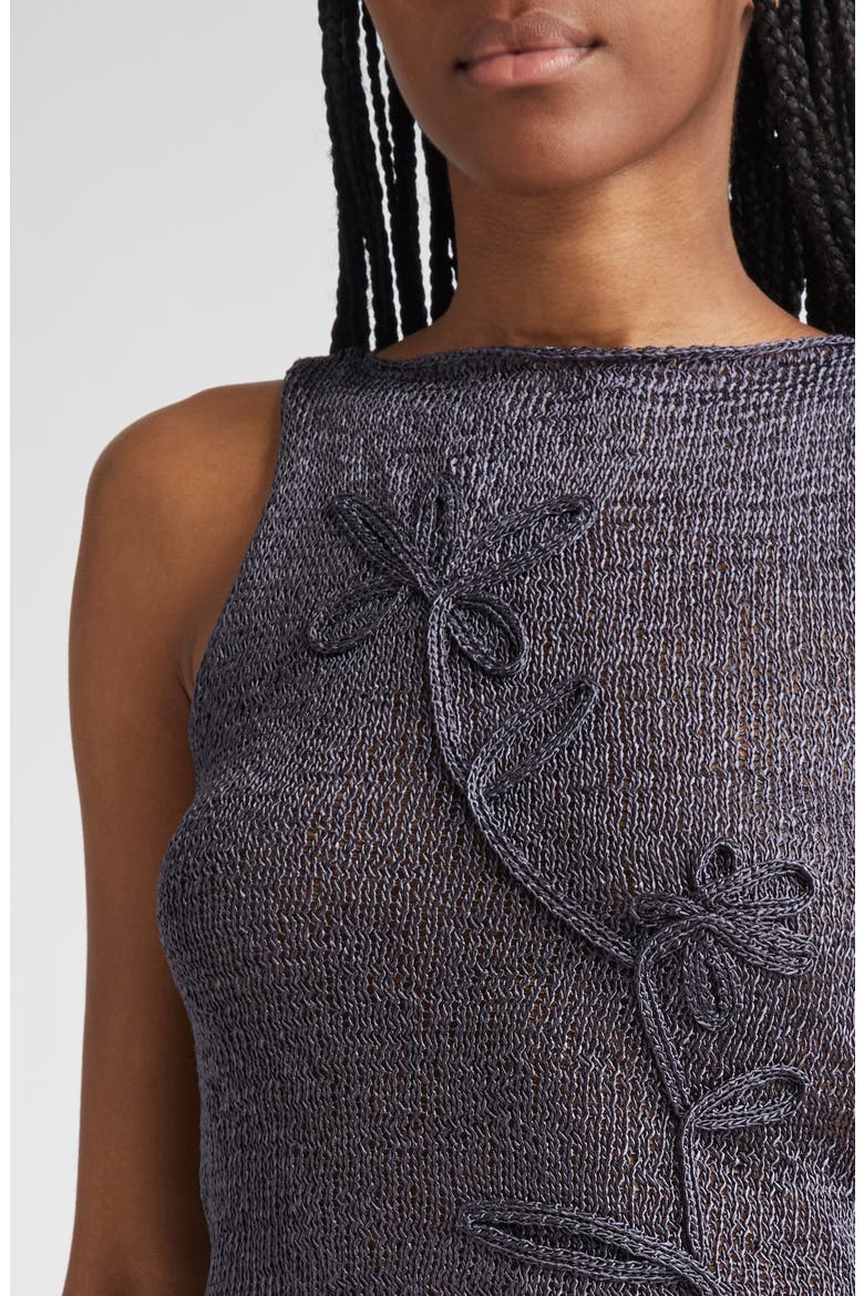Paloma Wool Skipp Floral Embroidered Sleeveless Top (Women