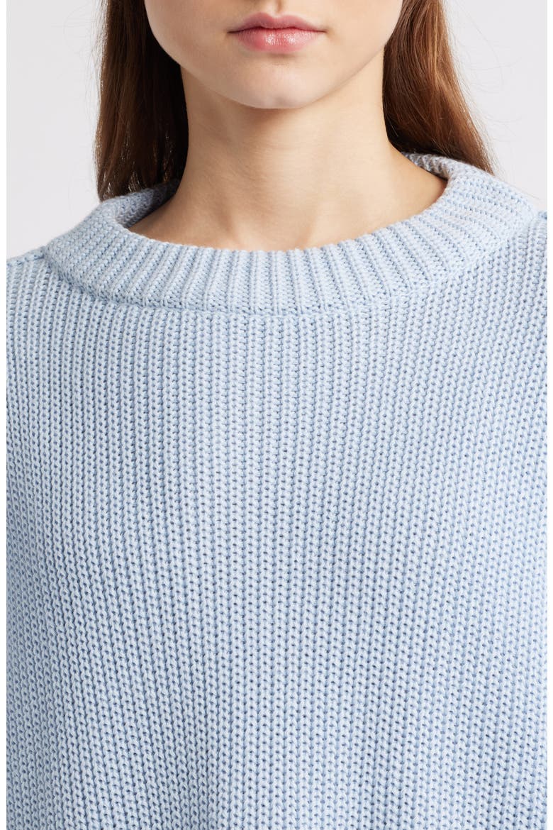 Montecito Cotton Sweater, Alternate, color, ICE
