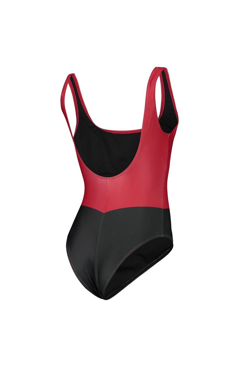 FOCO Women's FOCO Crimson Oklahoma Sooners One-Piece Bathing Suit, Alternate, color, Crimson