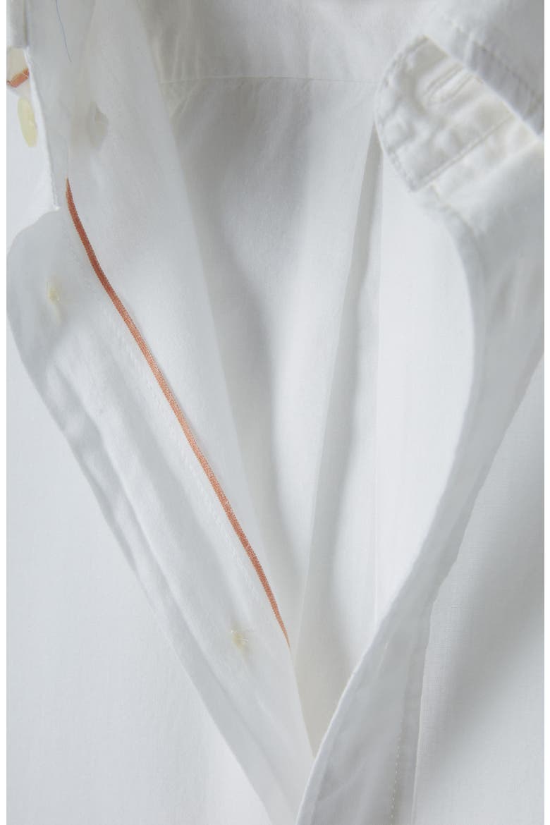MSL One-Pocket Button-Down Shirt, Alternate, color, WHITE