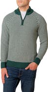 Hope & Henry Organic Half Zip Ski Pullover Sweater