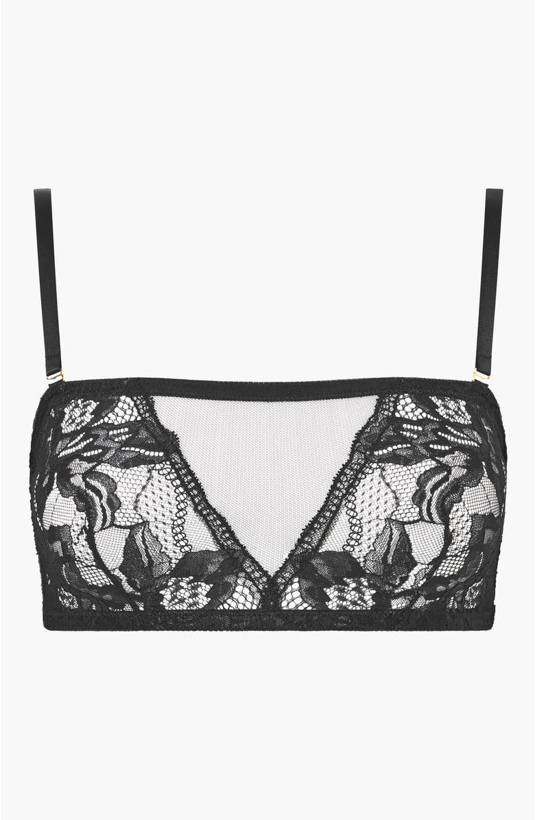 Cosabella Paradiso Bandeau, Alternate, color, Black