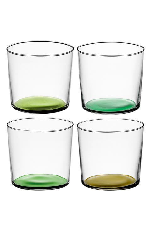 Coro Set of 4 Assorted Tumbler Glasses