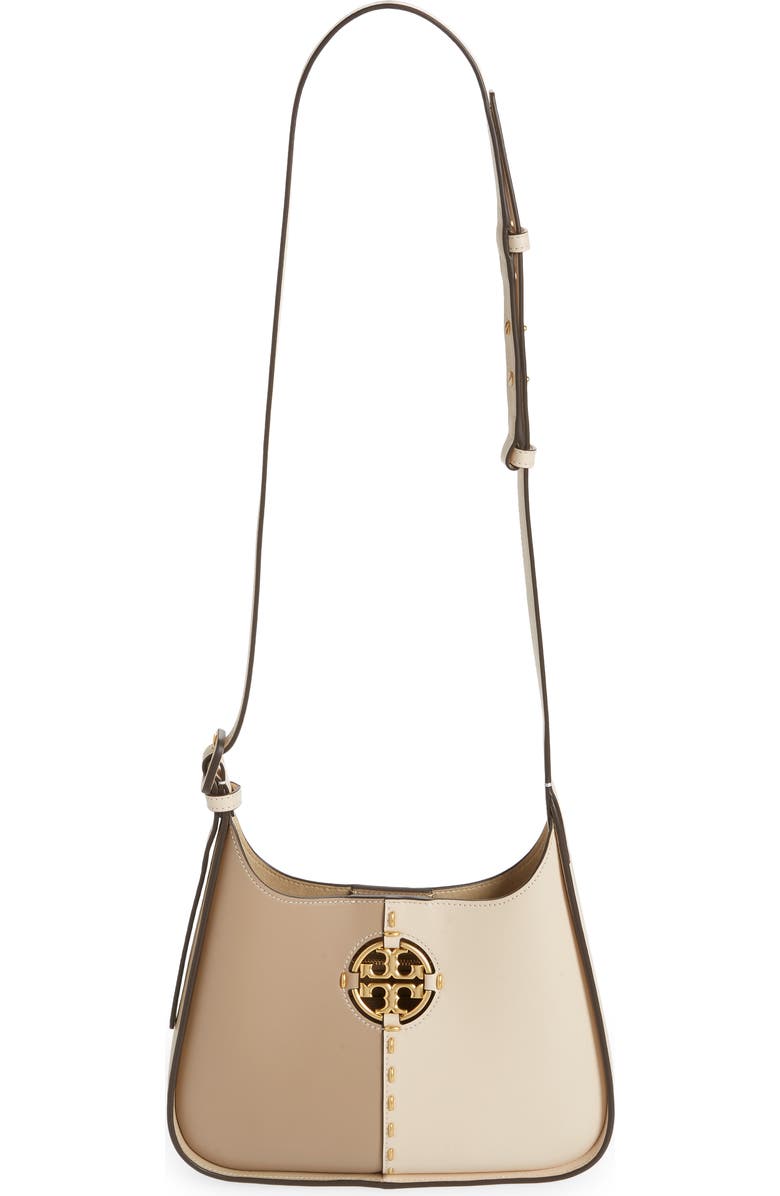 Tory Burch Miller Colorblock Small Leather Crossbody Bag, Alternate, color,