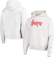 Champion Men's Champion Heathered Gray Nebraska Huskers Team Vault Logo Reverse Weave Pullover Hoodie