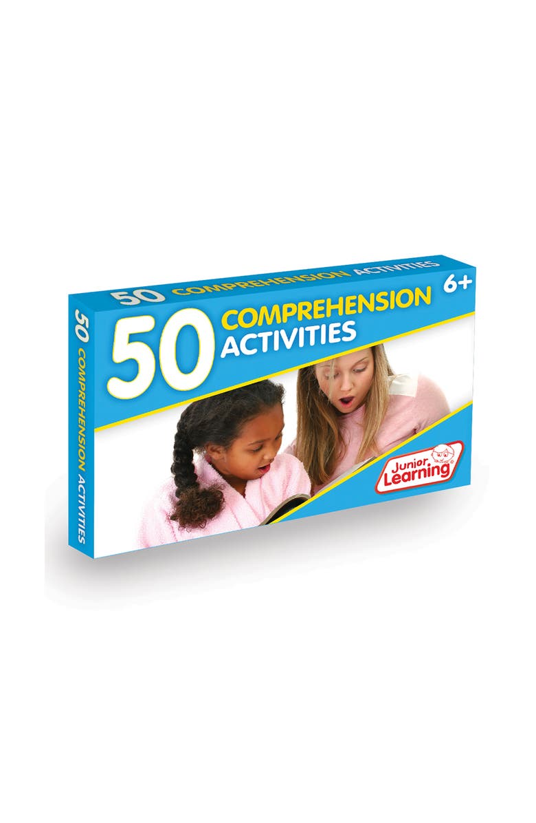Junior Learning 50 Comprehension Activities, Main, color, Multicolored