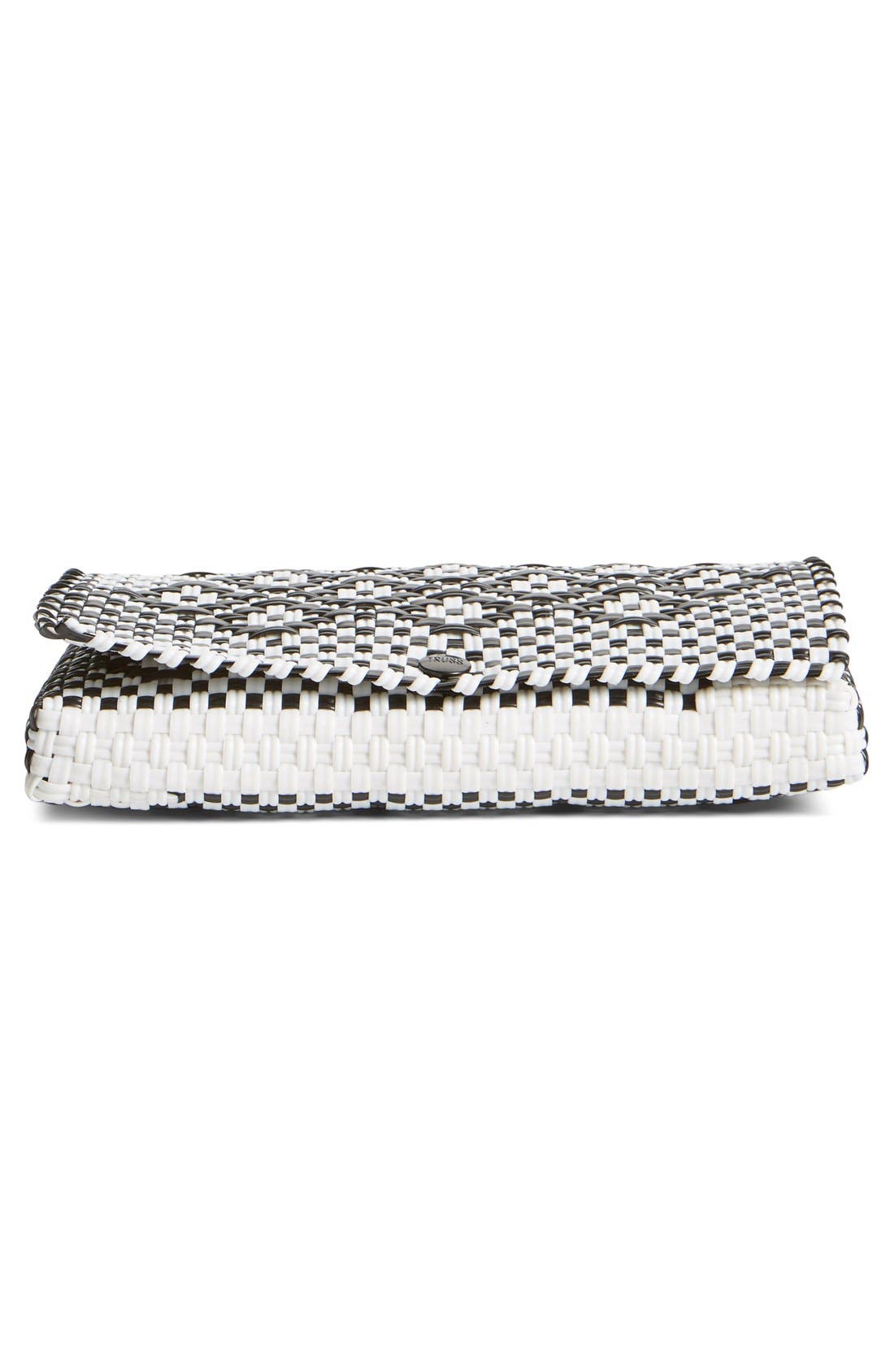 Truss Geometric Clutch, Alternate, color, 