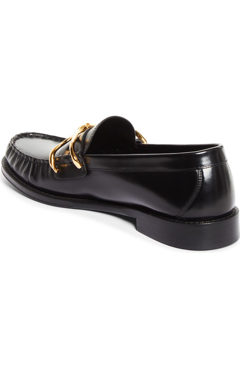 McQueen Wishbone Loafer, Alternate, color, Black