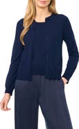 Halogen® Attached Tank Cardigan Sweater