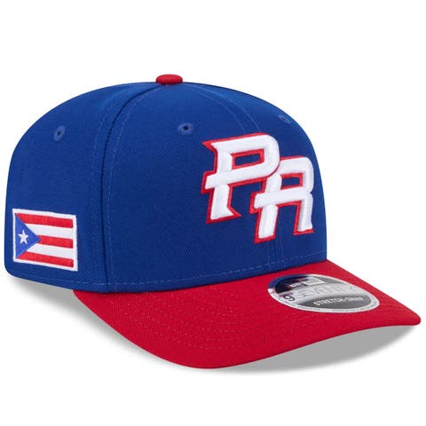 Men's New Era  Blue/Red Puerto Rico Baseball 2026 World Baseball Classic 9SEVENTY Adjustable Hat