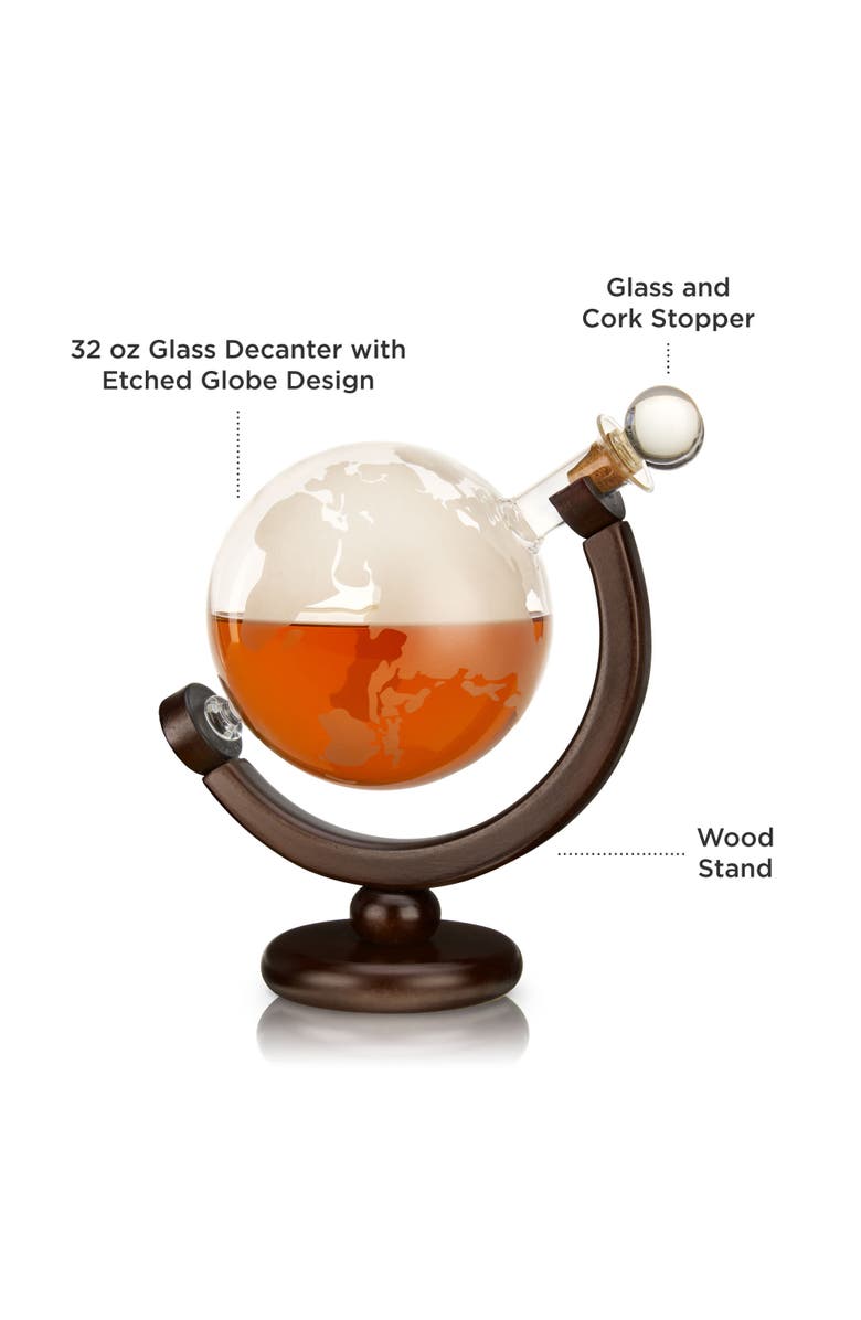 Viski Globe Liquor Decanter, Alternate, color,