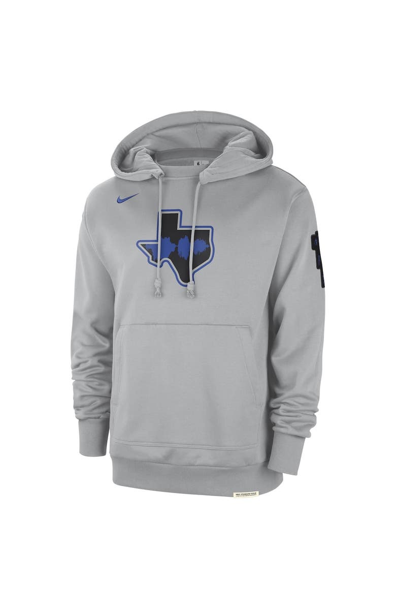 Nike Men's Nike Silver Dallas Mavericks 2023/24 City Edition Courtside Standard Issue Pullover Hoodie, Alternate, color, 