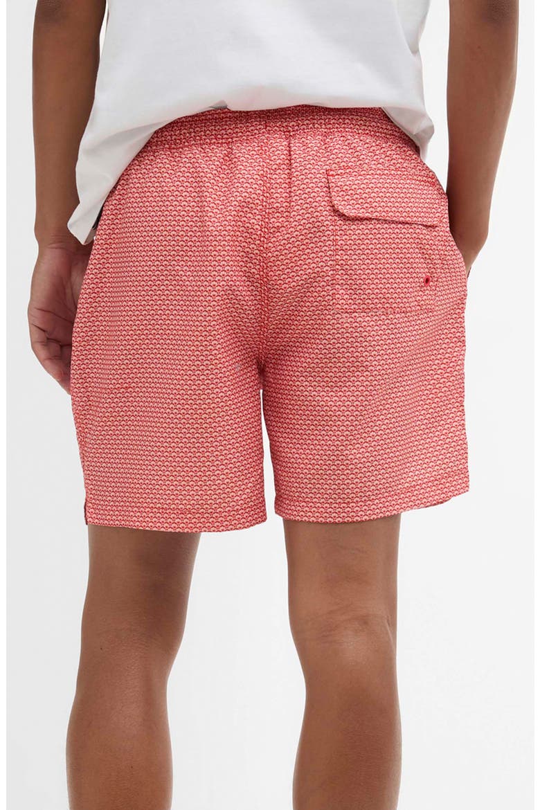 Shell Swim Trunks, Alternate, color, RED