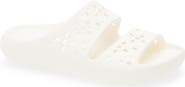 CROCS Classic Floral Cutout Slide Sandal