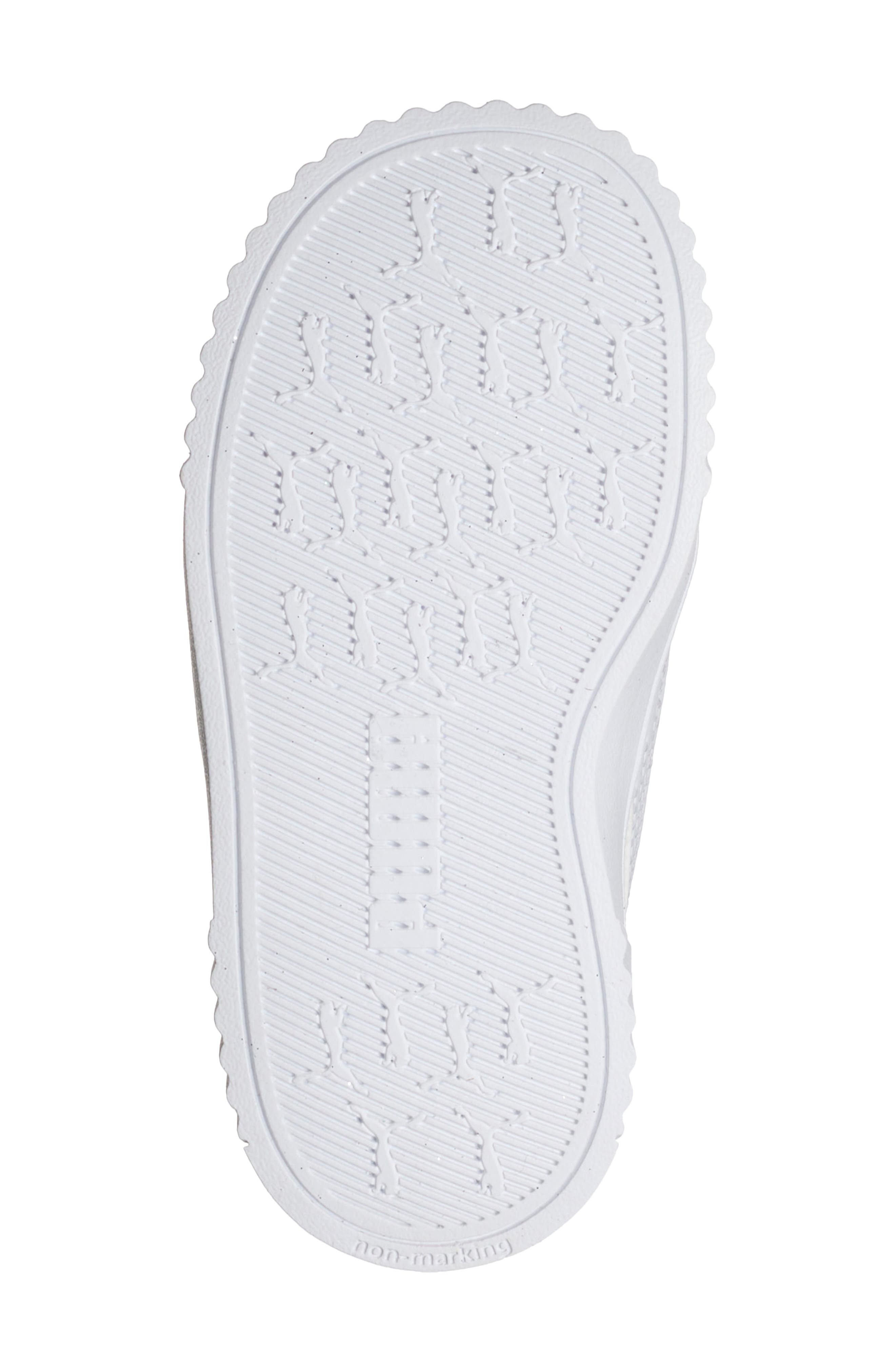Kids' Carina 3.0 Glitz V Sneaker, Alternate, color, PUMA SILVER/ PUMA WHITE