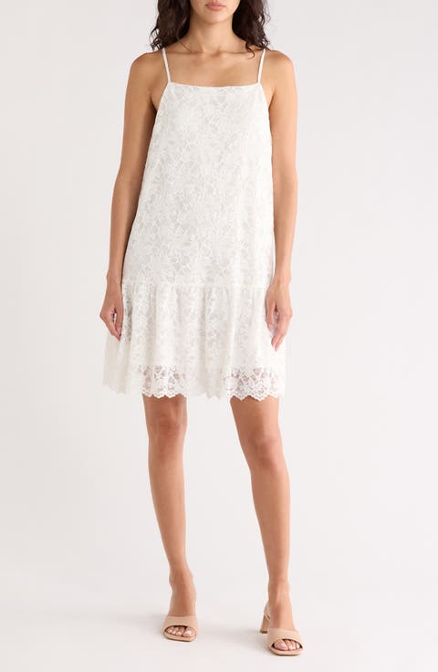 A-Line Lace Minidress