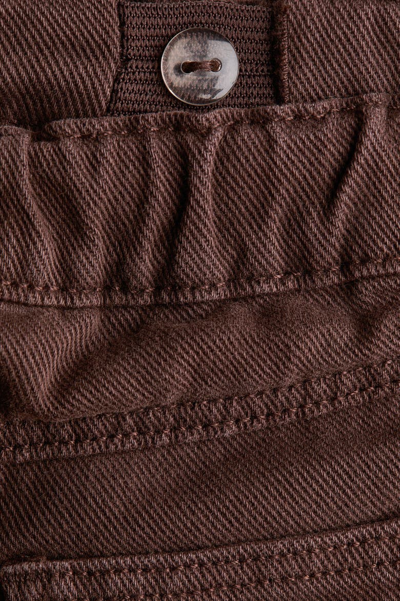 Cotton Twill Pants, Alternate, color, Brown