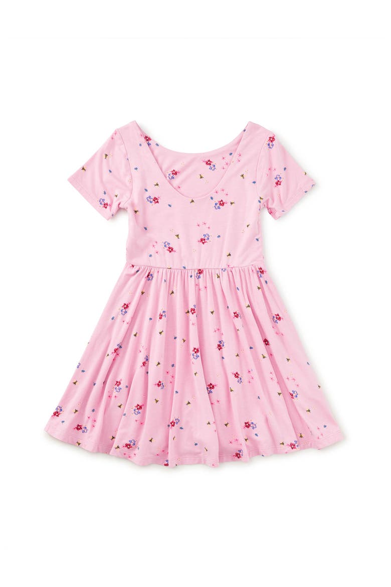 Playsoft Dress, Alternate, color, Busy Bees & Flowers