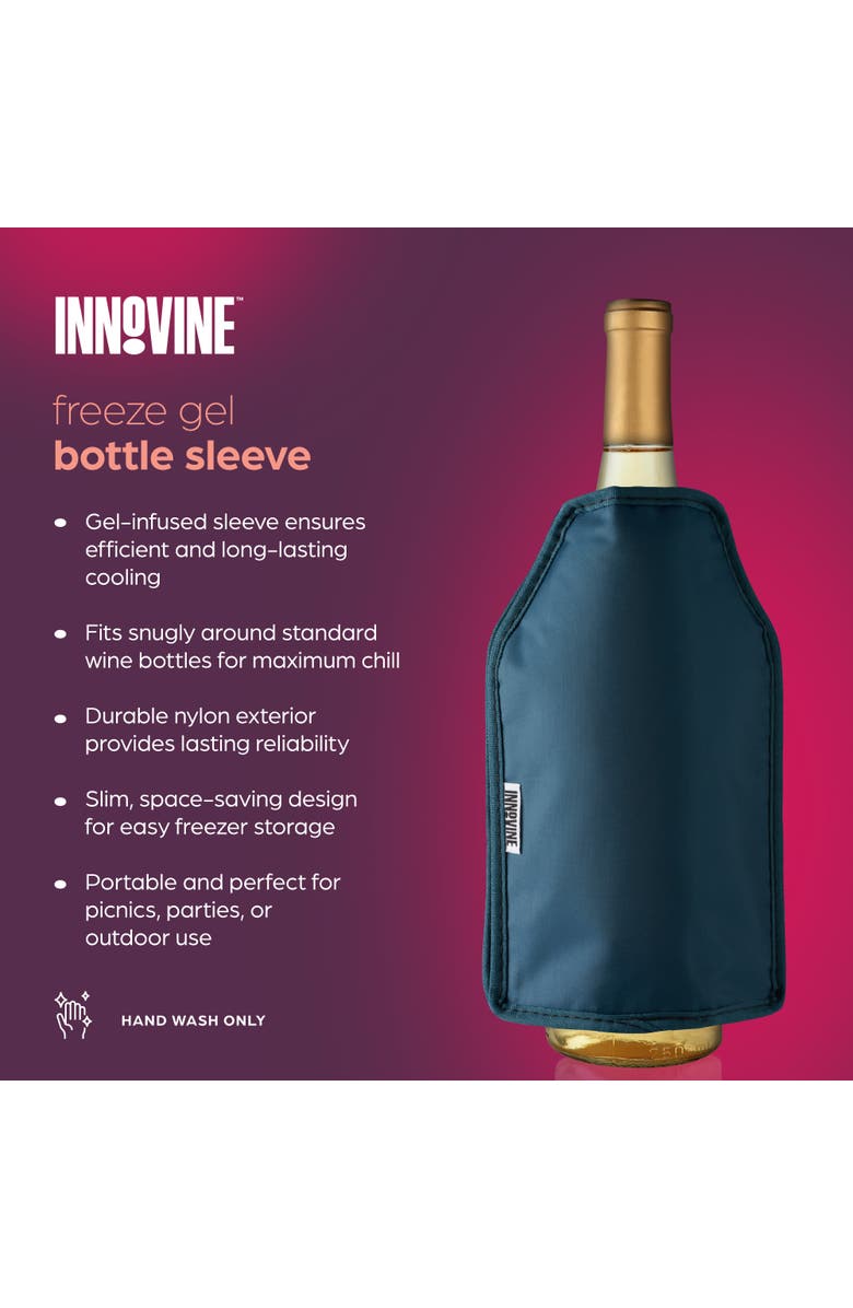 Innovine Freeze Gel Bottle Sleeve, Alternate, color, Deep Teal