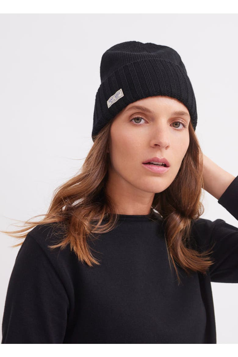 BARBARESQUE - Heavy Stitch Stocking Cap, Alternate, color, Navy