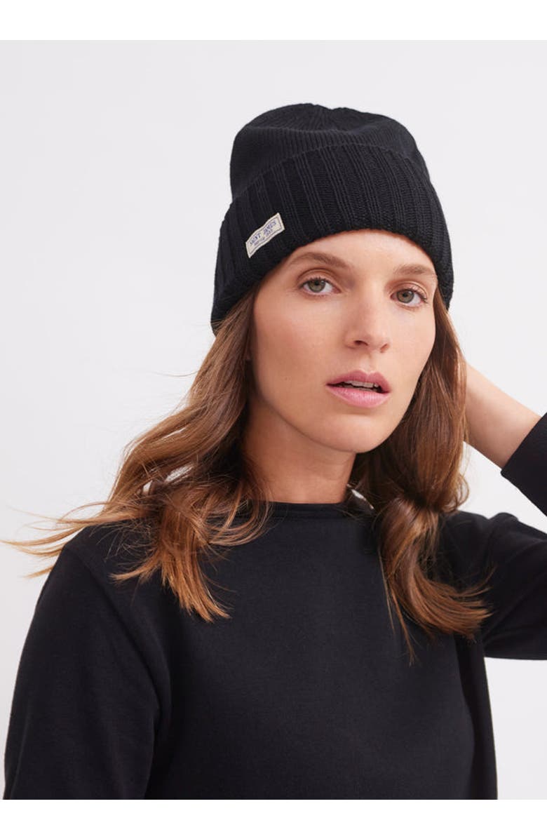 Saint James BARBARESQUE - Heavy Stitch Stocking Cap, Alternate, color, Navy