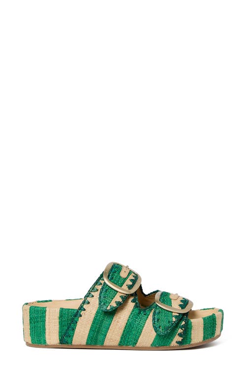 Loeffler Randall Theo Striped Two-band Sandals