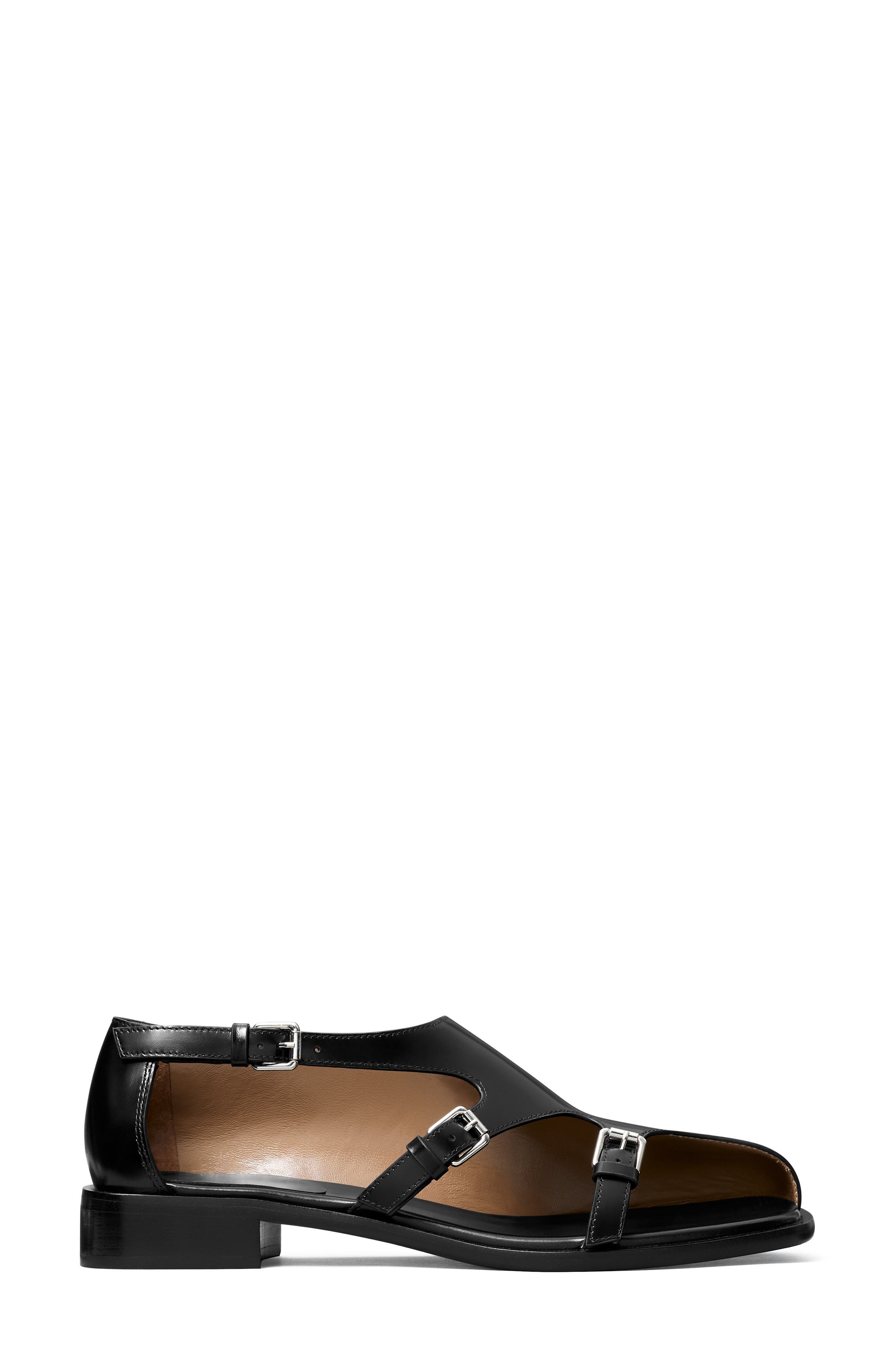 Tory Burch Double Monk Strap Shoe, Alternate, color, 