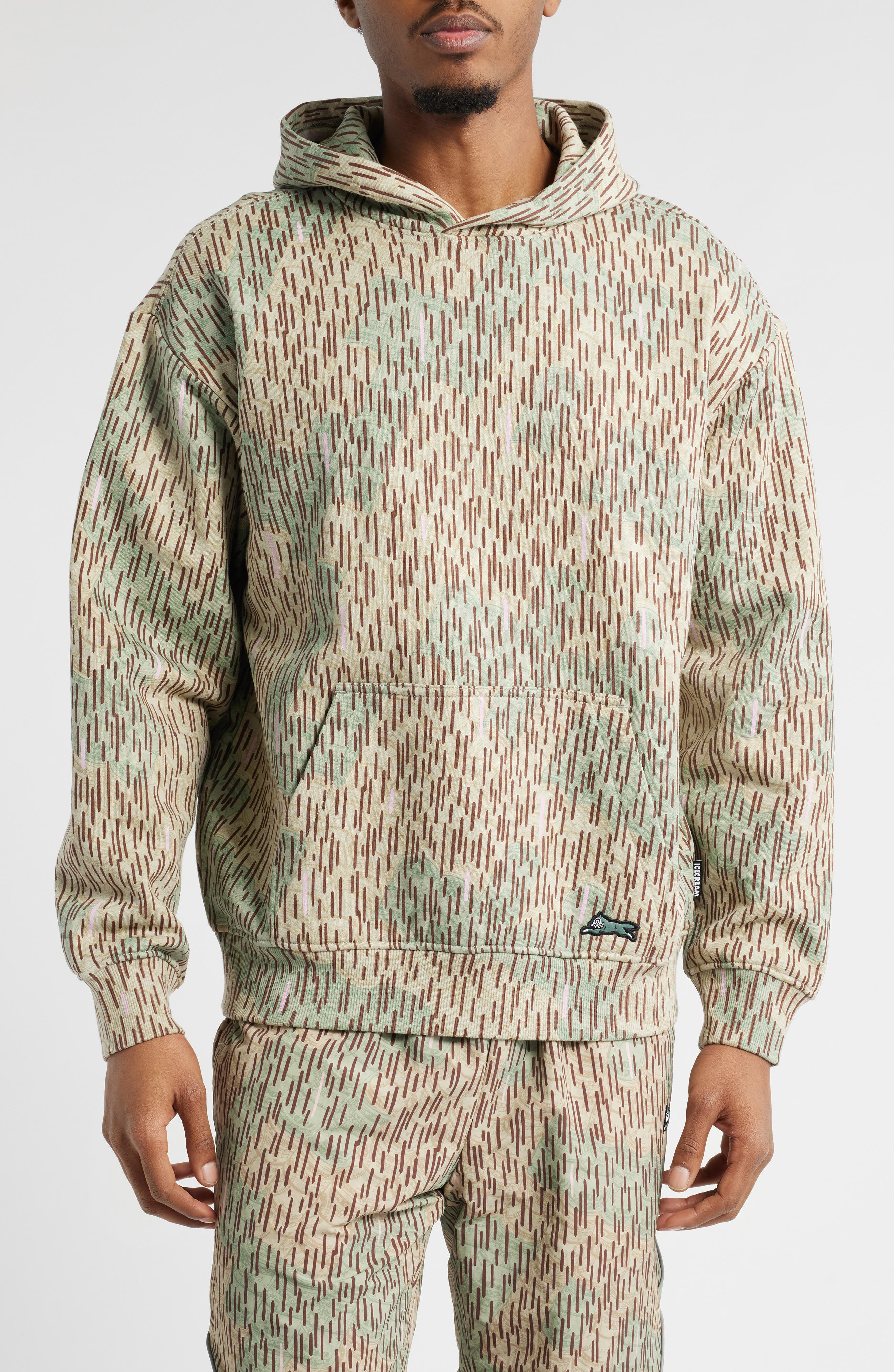 ICECREAM Down Pour Cotton Hoodie