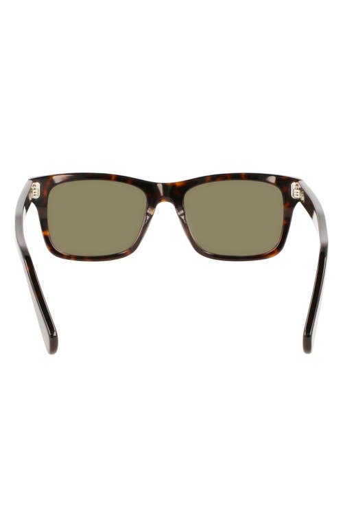 Ferragamo Gancini 54mm Rectangular Sunglasses In Brown