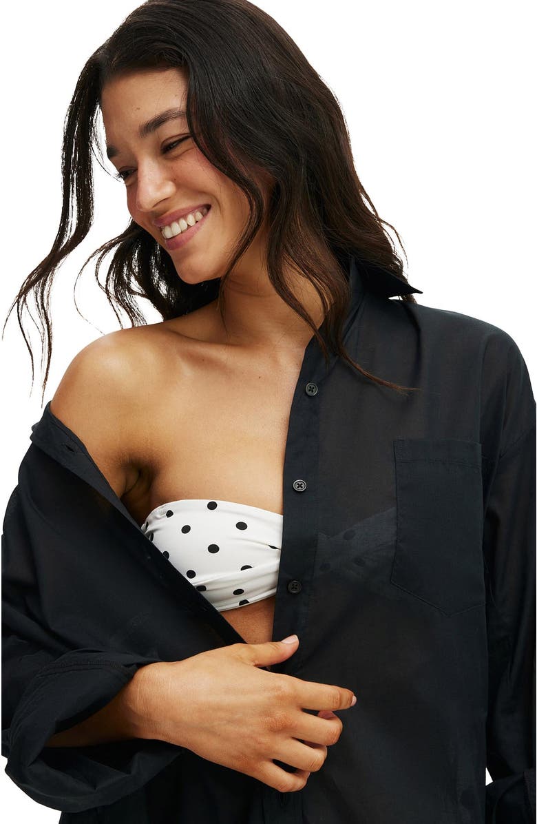 COTTON ON BODY Women's The Resort Long Sleeve Shirt, Main, color,