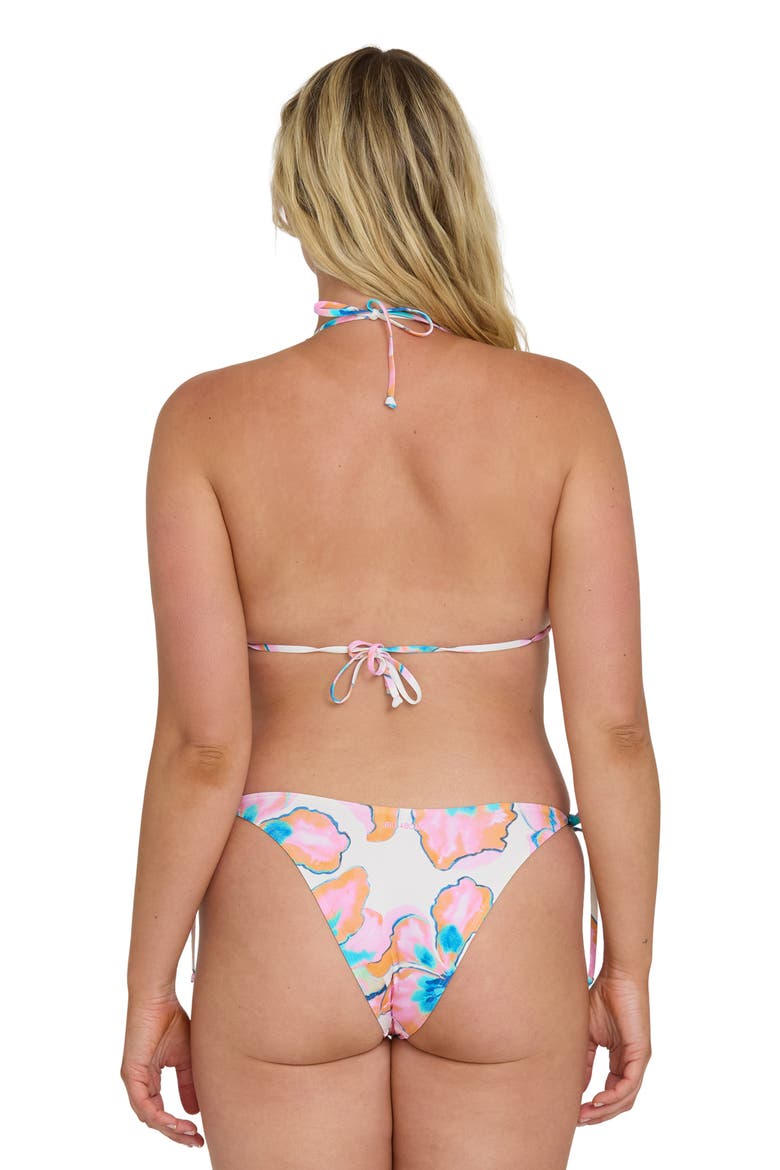 Sweet Escape Dippi Hike Side Tie Bikini Bottoms, Alternate, color, SALT CRYSTAL