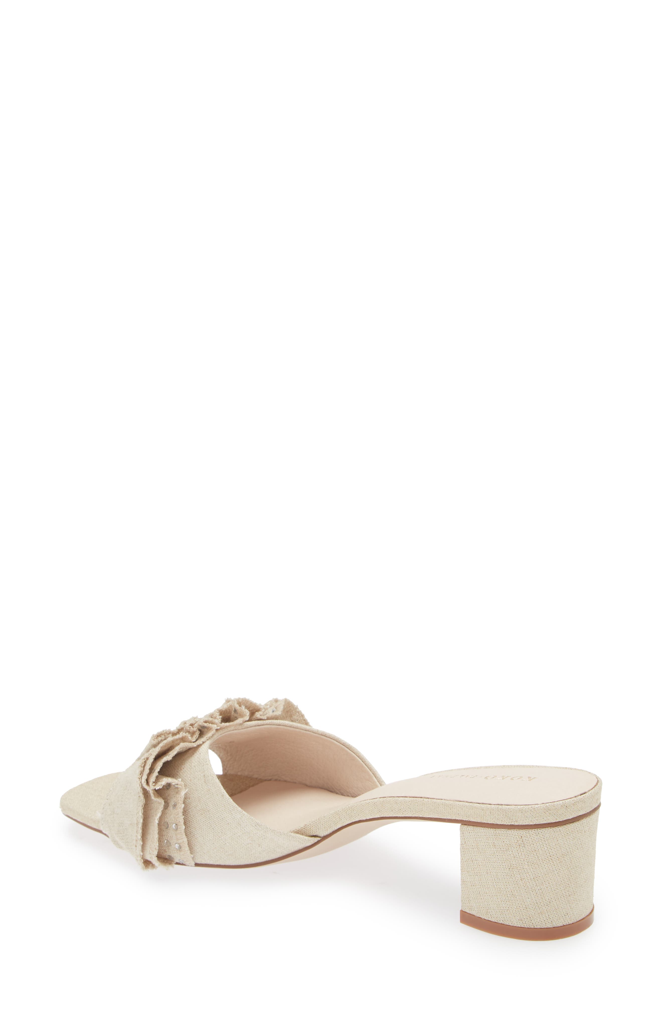 KOKO + PALENKI Leana Slide Sandal, Alternate, color, Linen