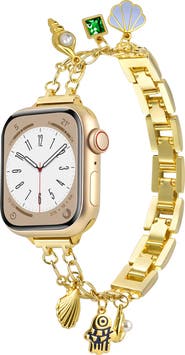 BCBG Paperclip Charm Apple Watch® Watchband