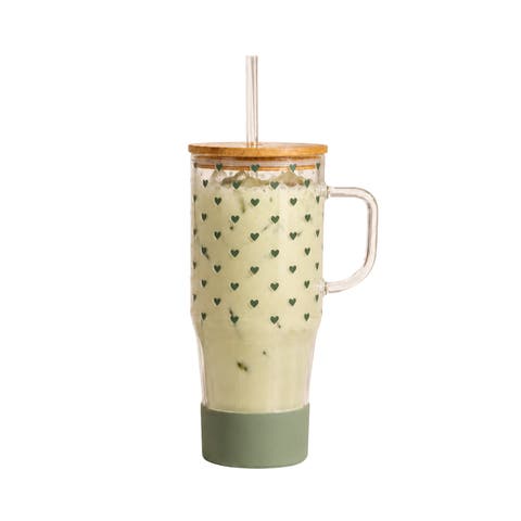 Mini Heart Glass Tumbler & Boot Bundle